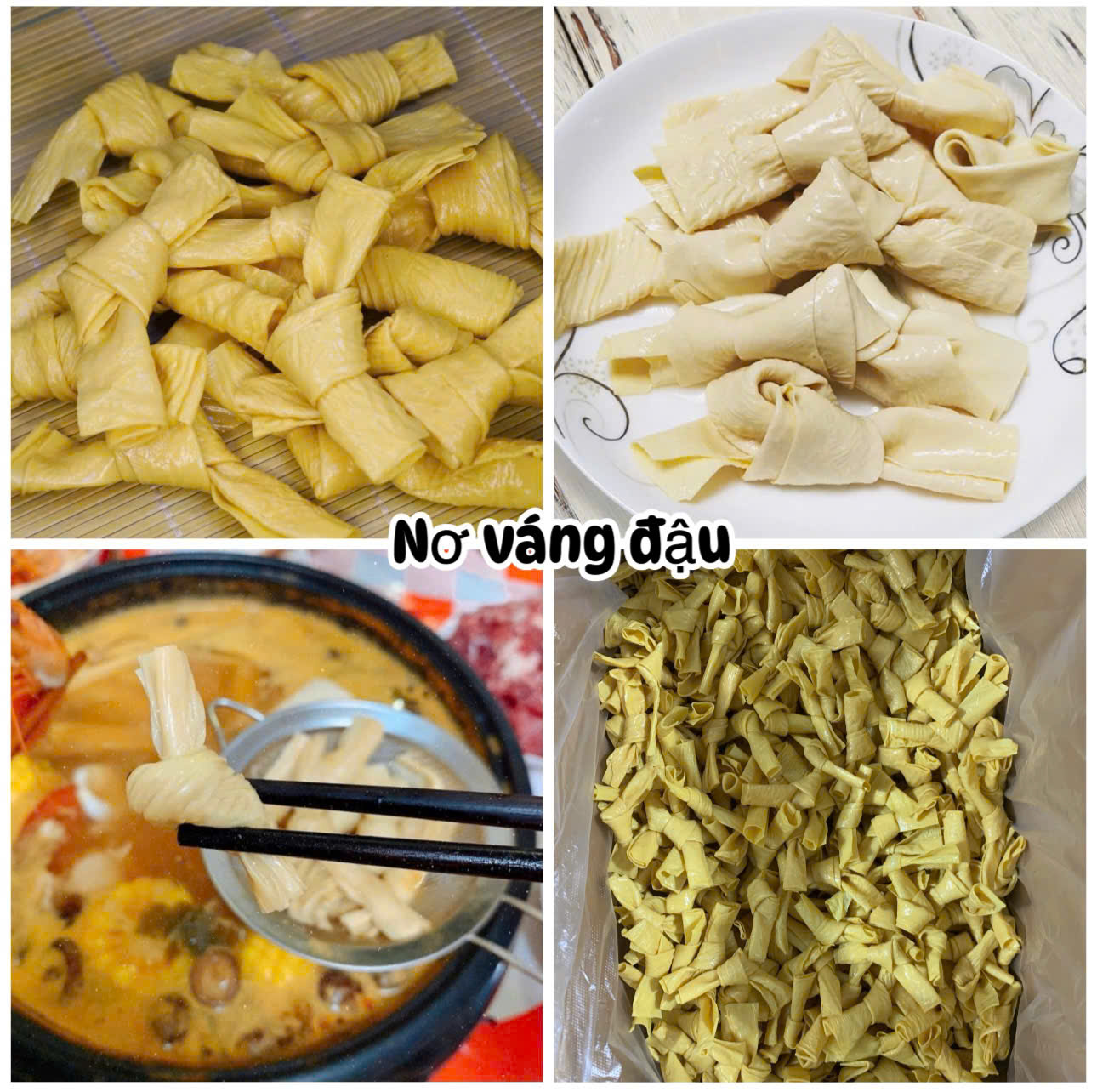 Váng đậu nơ/Nơ váng đậu